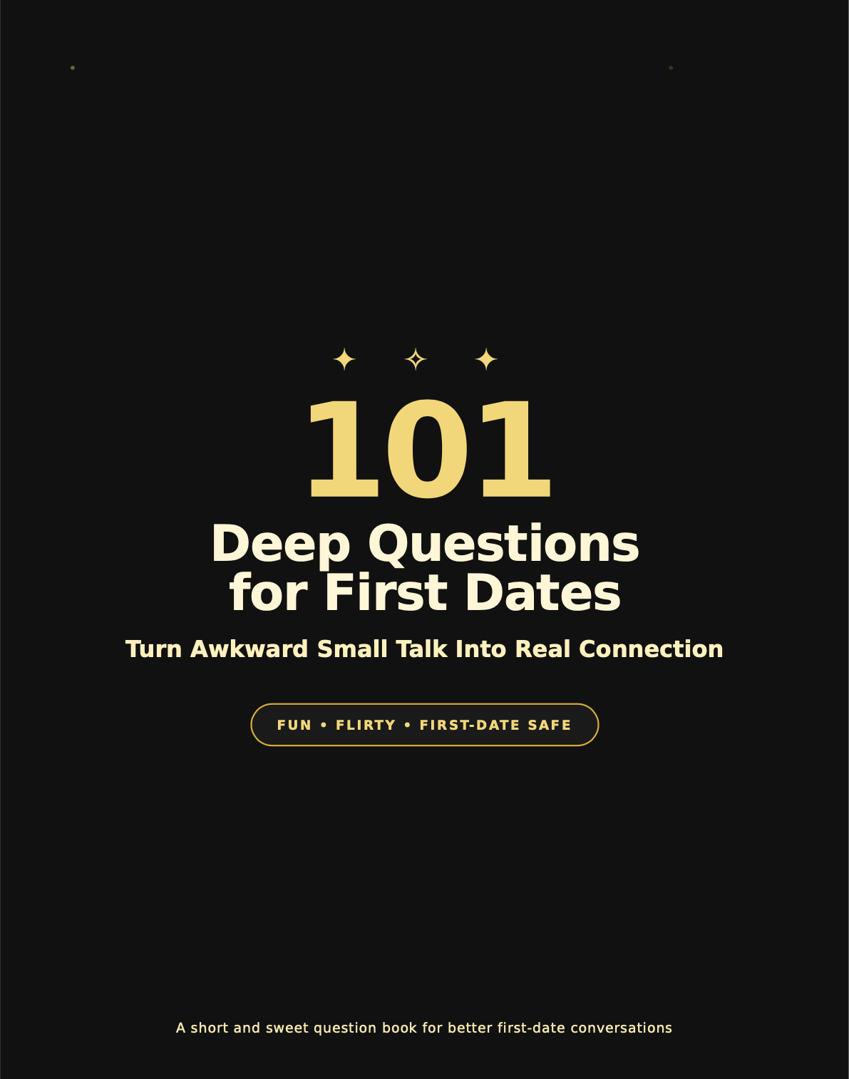 101 Deep Questions for First Dates